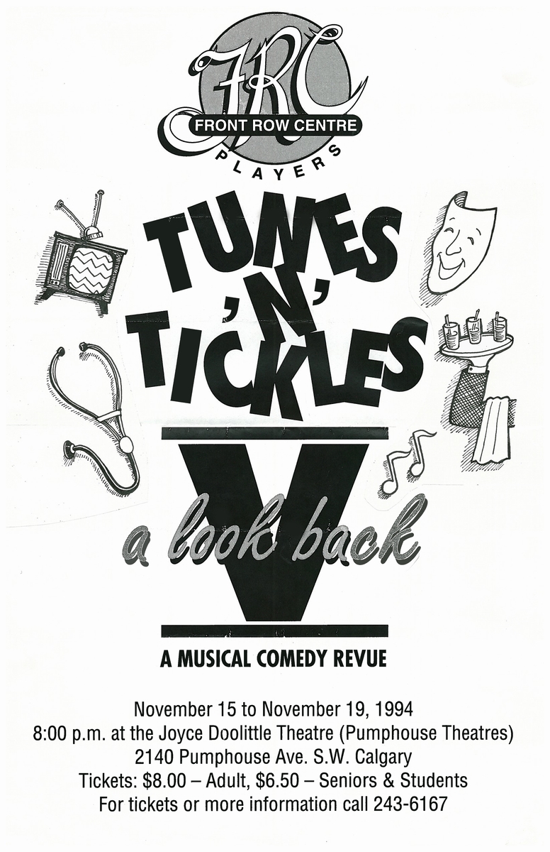 Poster for Tunes and Tickles V: A Look Back