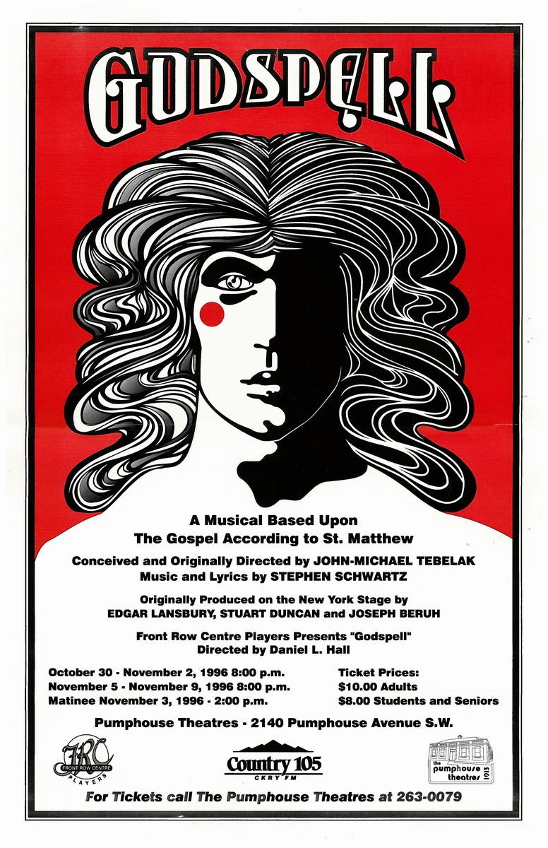 Poster for Godspell
