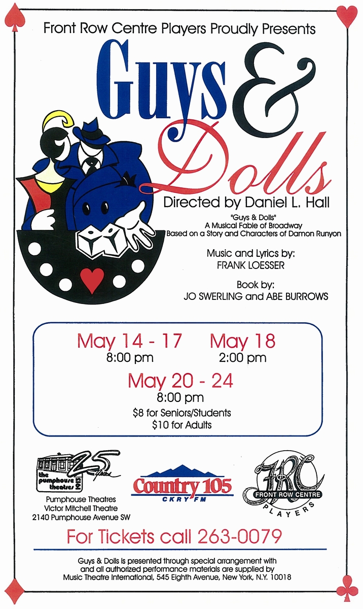 Poster for Guys and Dolls