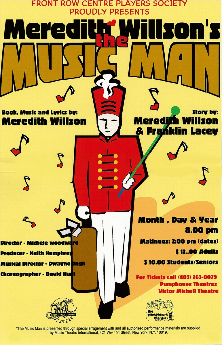 Poster for The Music Man