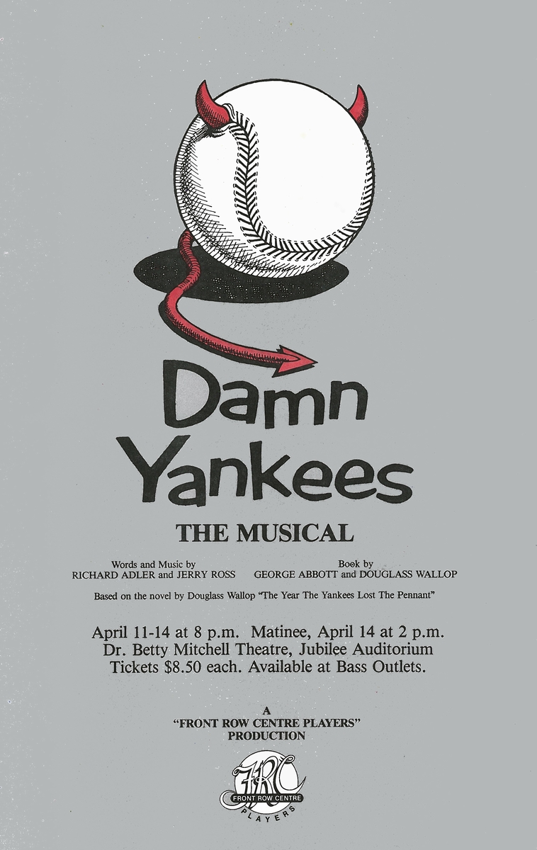 Poster for Damn Yankees