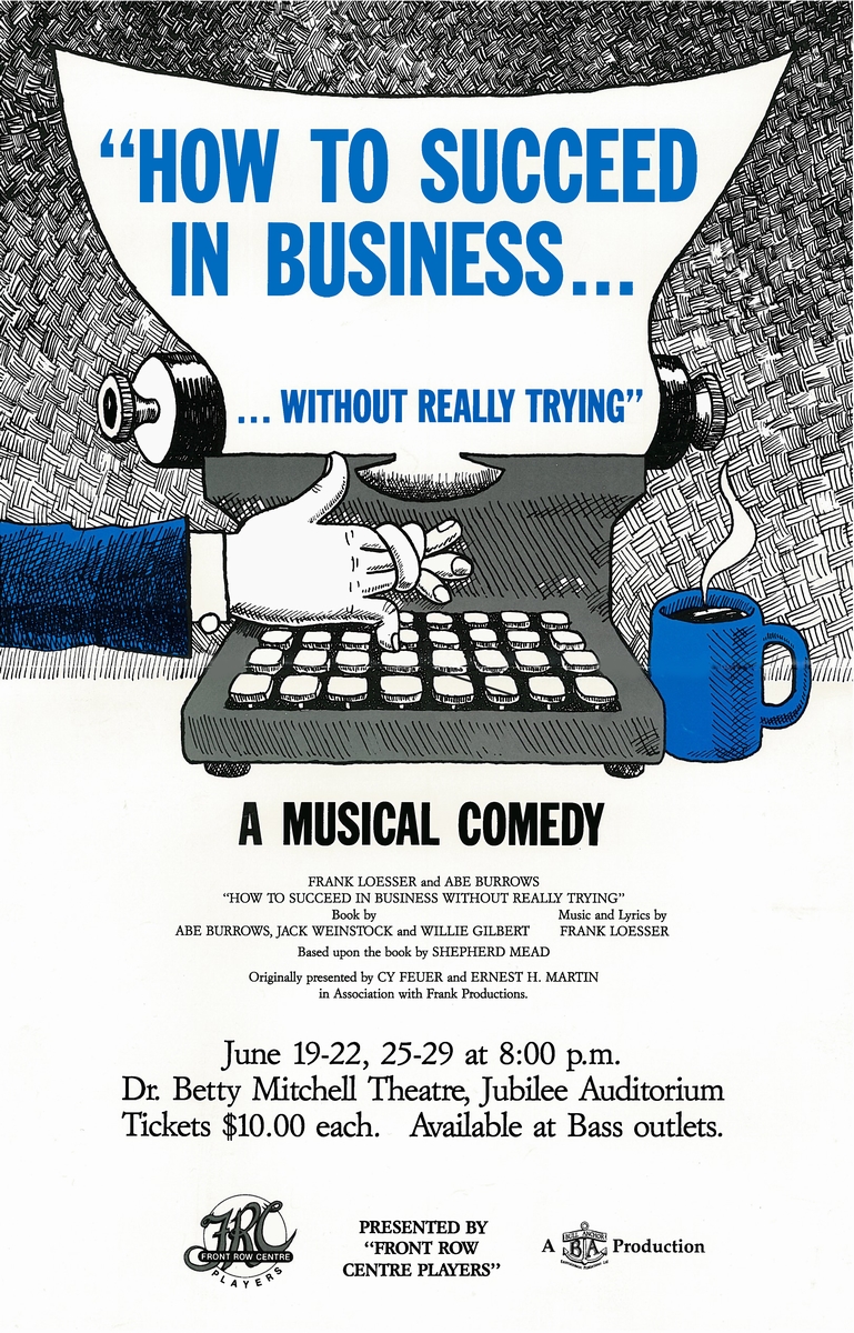 Poster for How to Succeed in Business Without Really Trying
