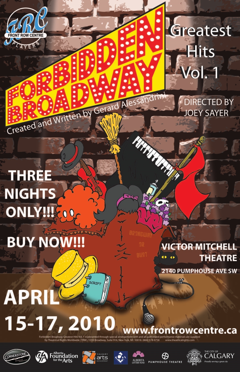 Poster for Forbidden Broadway's Greatest Hits
